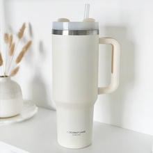 STAINLESS STEEL TUMBLER - MILKY COCONUT