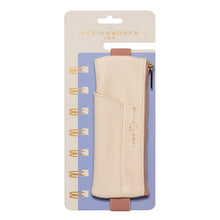 FAUX LEATHER PEN POUCH