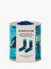 FOOTBALL STORAGE TIN & SOCK SET