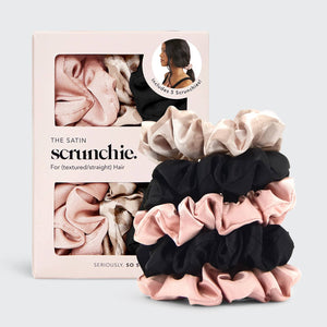 KITSCH SATIN SLEEP SCRUNCHIES