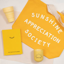 SUNSHINE APPRECIATION SOCIETY CANVAS TOTE BAG