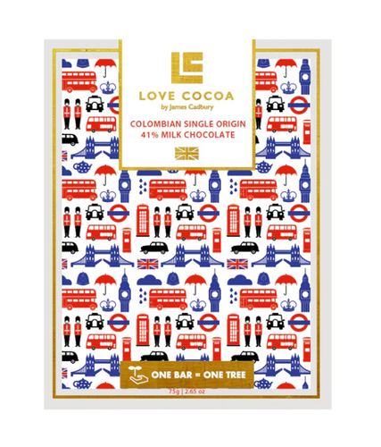 LONDON EDITION MILK CHOCOLATE BAR