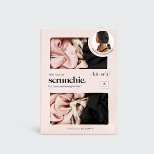 KITSCH SATIN SLEEP SCRUNCHIES