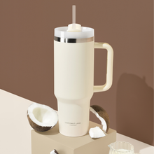 STAINLESS STEEL TUMBLER - MILKY COCONUT