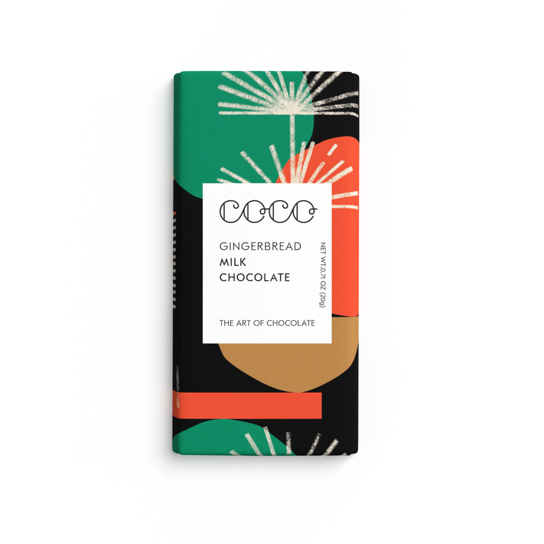 GINGERBREAD MILK MINI CHOCOLATE BAR