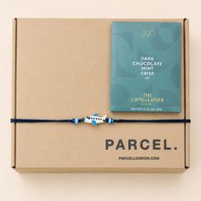 SPIDERMAN / EVIL EYE RAKHI GIFT SET