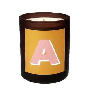 PERSONALISED INITIAL CANDLE
