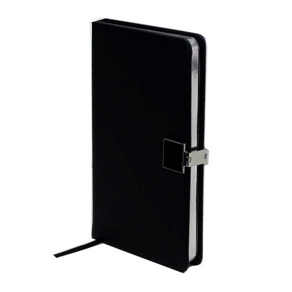 Parcel London. Addison Ross notebook black and silver 