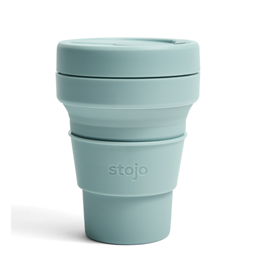 GREEN COLLAPSIBLE COFFEE CUP